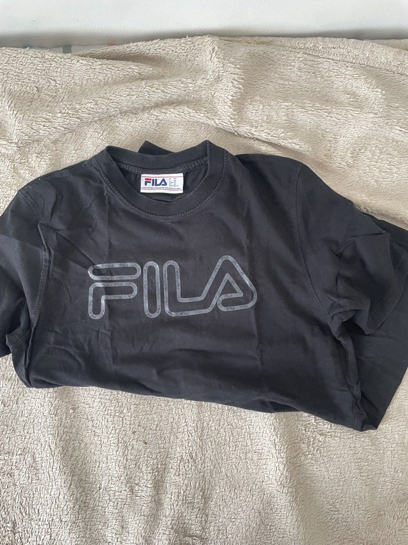 FILA shirt (Category: Shirts) located in Manila. Submitted by jasstazh (Listing ID 1463956497, Image 2). Description: 🛵 Lalamove or Jnt 💸 GCash payment 📦 SF shouldered by buyer.