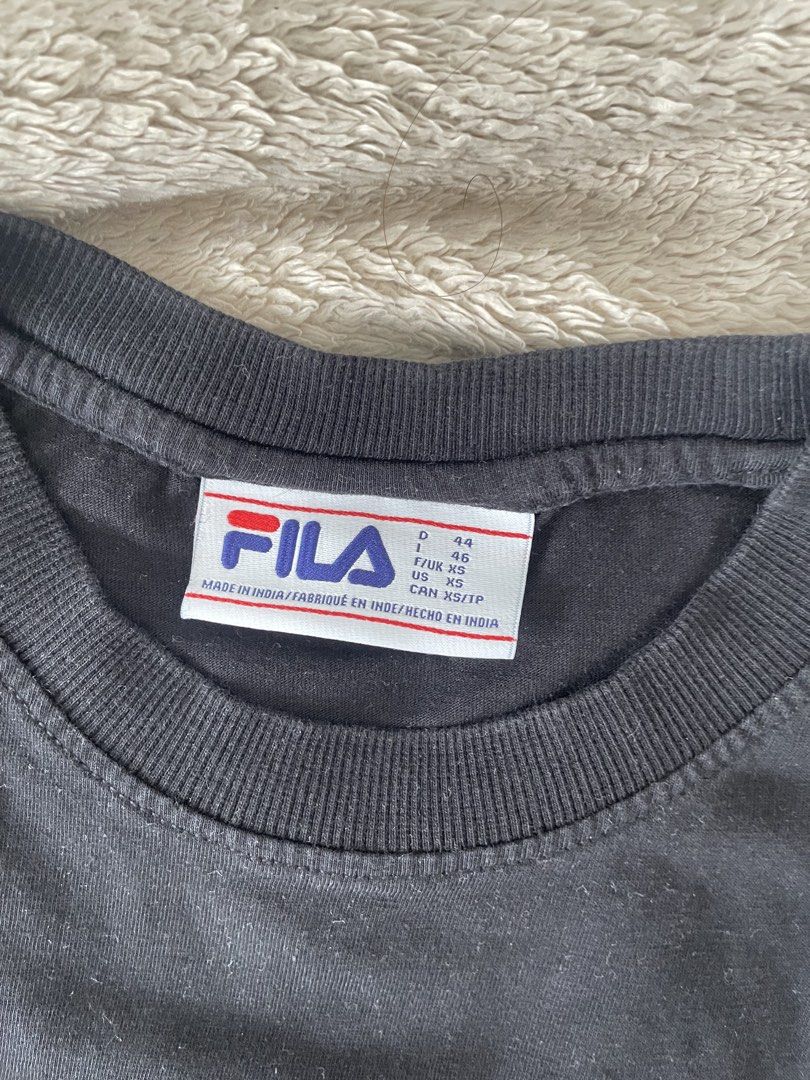 FILA shirt (Category: Shirts) located in Manila. Submitted by jasstazh (Listing ID 1463956497, Image 1). Description: 🛵 Lalamove or Jnt 💸 GCash payment 📦 SF shouldered by buyer.