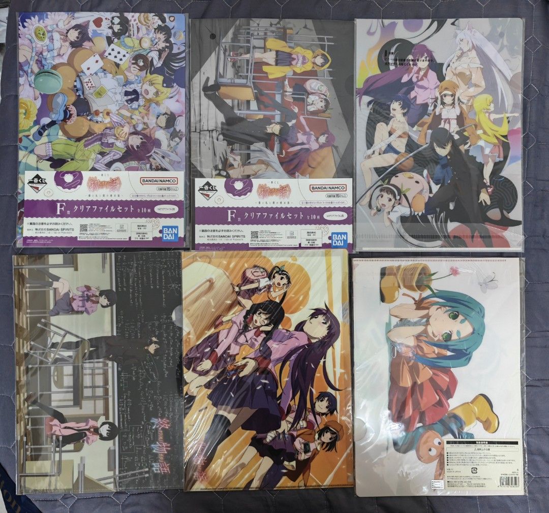 Files Monogatari (Category: Other Merchandise) located in Melaka Tengah. Submitted by asukashop_ (Listing ID 1463993187, Image 1). Description: take all postage - RM 10 ( semanjung ) postage - RM 13 ( Sabah & Sarawak ).