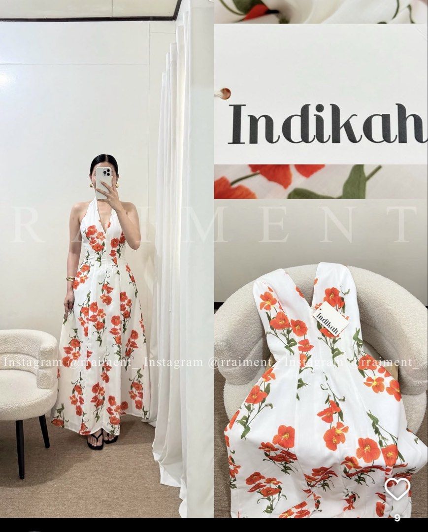 Floral Dress (Category: Dresses) located in Taguig. Submitted by maybsv (Listing ID 1464087910, Image 1). Description: Used once only. True to size. Ang comfy isuot. Sakto sa height ko 5’3.5”. Maganda ang tela hindi mala Zara..
