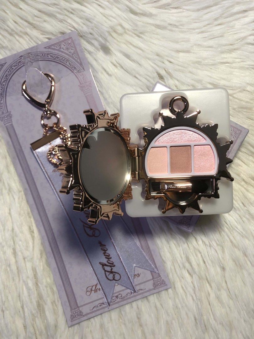 Flower Knows Knight Unicorn Mini Eyeshadow Keychain (Category: Makeup) located in Las Pinas. Submitted by rich.collects (Listing ID 1464037289, Image 2). Description: 🏷️ ₱500 EACH 🦄 Ribbon Pink 🦄 Ribbon Lilac .