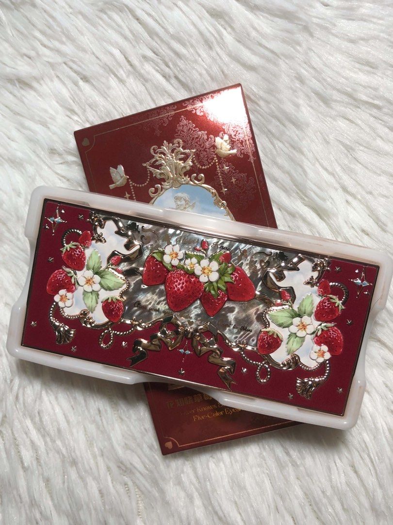 Flower Knows Strawberry Rococo Series Eyeshadow Palettes (Category: Makeup) located in Las Pinas. Submitted by rich.collects (Listing ID 1464049896, Image 1). Description: 🏷️ ₱1,100 EACH ✨ shades 🍓 02 | Sweet Canneles 🍓 01 | Ice Cream Latte .