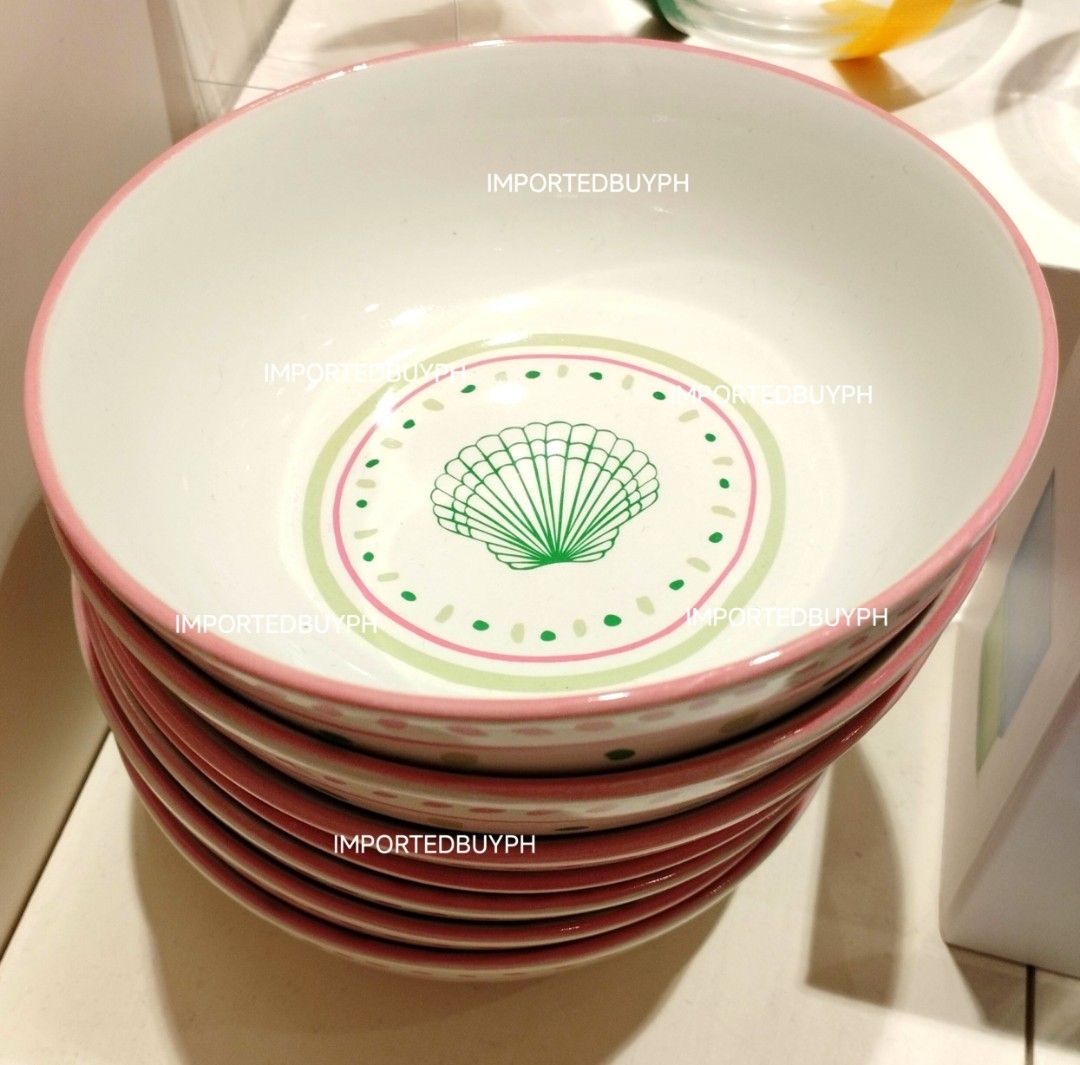 Flying Tiger Copenhagen Ceramic Bowl Seashell (Category: Other Kitchenware & Tableware) located in Rizal. Submitted by importedbuyph (Listing ID 1464110411, Image 1). Description: 💯 ORIGINAL BRAND NEW OFFICIAL 370 each.