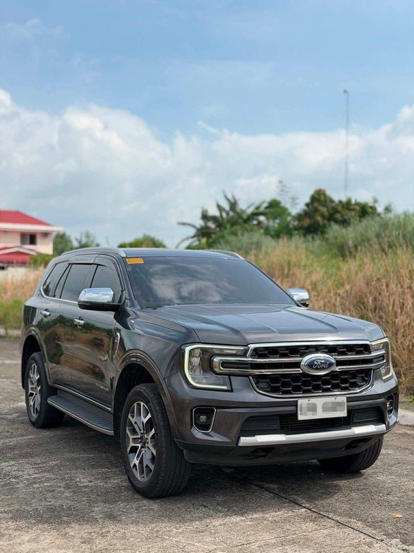 Ford Everest (Category: Used Cars) located in Manila. Submitted by aparadormnl (Listing ID 1463983707, Image 1). Description: 2024 Ford Everest Titanium Plus 4x2 - Automatic Transmission - 36k mileage - Casa Maintained - Push Start Button - Sunroof - No issues - All power - First owned - Bicol File - Location: Naga City, Cam Sur 1.598M Cash Negotiable Open for Financing (270K DP).