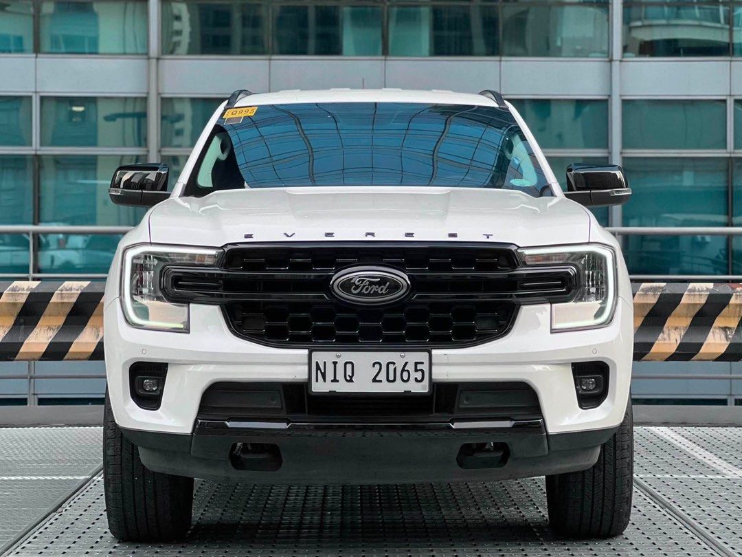 Ford Everest (Category: Used Cars) located in Makati City. Submitted by maby_latido05 (Listing ID 1464080092, Image 1). Description: New unit 2023 Ford Everest Sport 2.0 4x2 AT Diesel Promo: 365K ALL IN DP‼️🔥 4yrs - 39,553 3yrs - 47,699 2yrs - 66,017 *Subject for approval* First owned Casa maintained Casa warranty until 2028 27k kms only 12” portrait touchscreen Wireless Apple Carplay & Android Auto Smart Keyless entry Push button start Power Se
