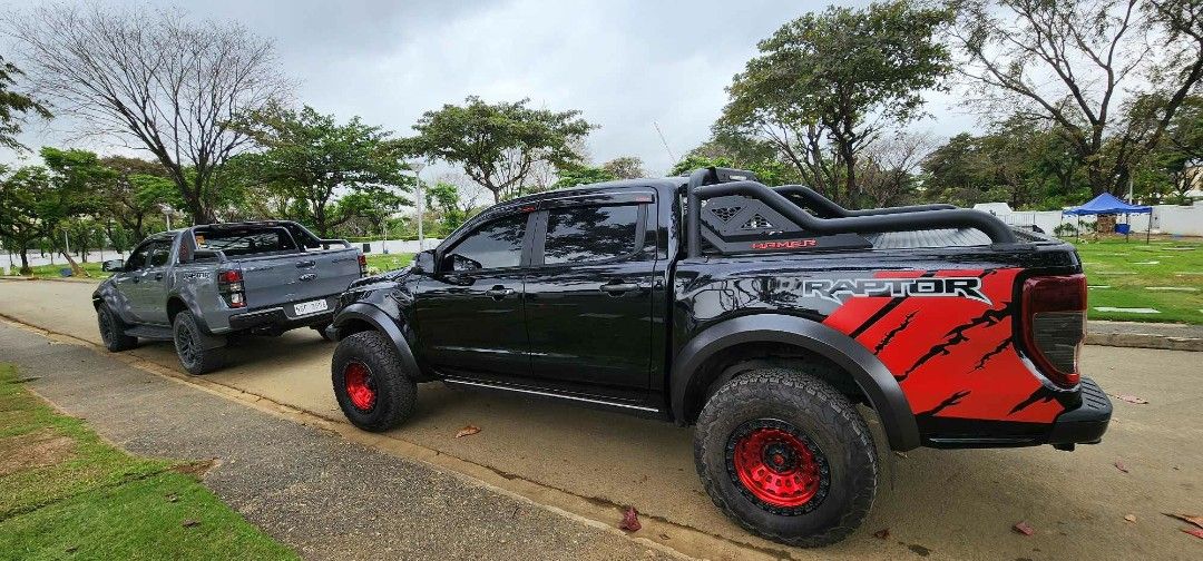Ford Ranger Raptor Auto (Category: Used Cars) located in Caloocan City. Submitted by masterkamo55424 (Listing ID 1463974971, Image 1). Description: For Sale: Ford Raptor 2019 Version Specs: Engine: Turbocharged 2.0 Liter Four Cylinder Diesel Fuel Type: Diesel Drive Type: All wheel drive (4WD) Transmission: 10-Speed Automatic Output: 210hp W/ 450k spent on upgrades and accessories W/ complete papers Odometer: 12k + kms. Selling Price: 1.250M Inter