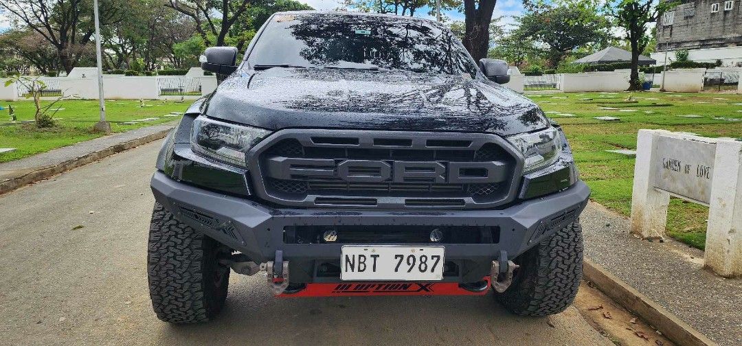 Ford Ranger Raptor Auto (Category: Used Cars) located in Caloocan City. Submitted by masterkamo55424 (Listing ID 1463974971, Image 3). Description: For Sale: Ford Raptor 2019 Version Specs: Engine: Turbocharged 2.0 Liter Four Cylinder Diesel Fuel Type: Diesel Drive Type: All wheel drive (4WD) Transmission: 10-Speed Automatic Output: 210hp W/ 450k spent on upgrades and accessories W/ complete papers Odometer: 12k + kms. Selling Price: 1.250M Inter