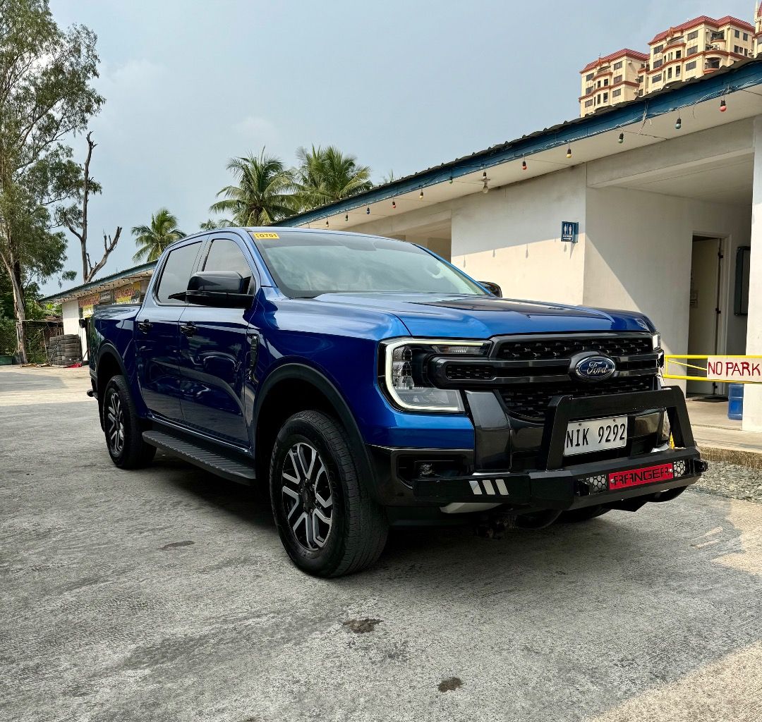 Ford Ranger Sport 4x4 Auto (Category: Used Cars) located in Quezon City. Submitted by jayjet.jayjet (Listing ID 1463943033, Image 3). Description: 2023 FORD RANGER SPORT 4X4 Automatic Transmission 1st owned unit 50tkm Diesel Engine Genuine Leather All Power All Original 1st Owned Unit No Issues No Accidents Mechanic Inspected Complete Tools, Jack and Spare Tire Price P1.120m Financing/Trade in accepted Sample Financing Computations Down P335k all