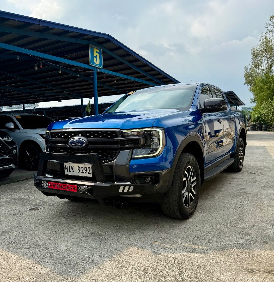Ford Ranger Sport 4x4 Auto (Category: Used Cars) located in Quezon City. Submitted by jayjet.jayjet (Listing ID 1463943033, Image 1). Description: 2023 FORD RANGER SPORT 4X4 Automatic Transmission 1st owned unit 50tkm Diesel Engine Genuine Leather All Power All Original 1st Owned Unit No Issues No Accidents Mechanic Inspected Complete Tools, Jack and Spare Tire Price P1.120m Financing/Trade in accepted Sample Financing Computations Down P335k all