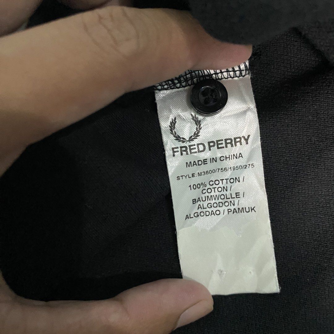 Fred perry polo shirt (Category: Luxury Apparel) located in Digos. Submitted by thriftnigoy (Listing ID 1464081488, Image 2). Description: FREDPERRY PM📥 Dimes: inches Width 20 length:26 Best fit medium - Excellent condition - color rate 9.8 - no issue.