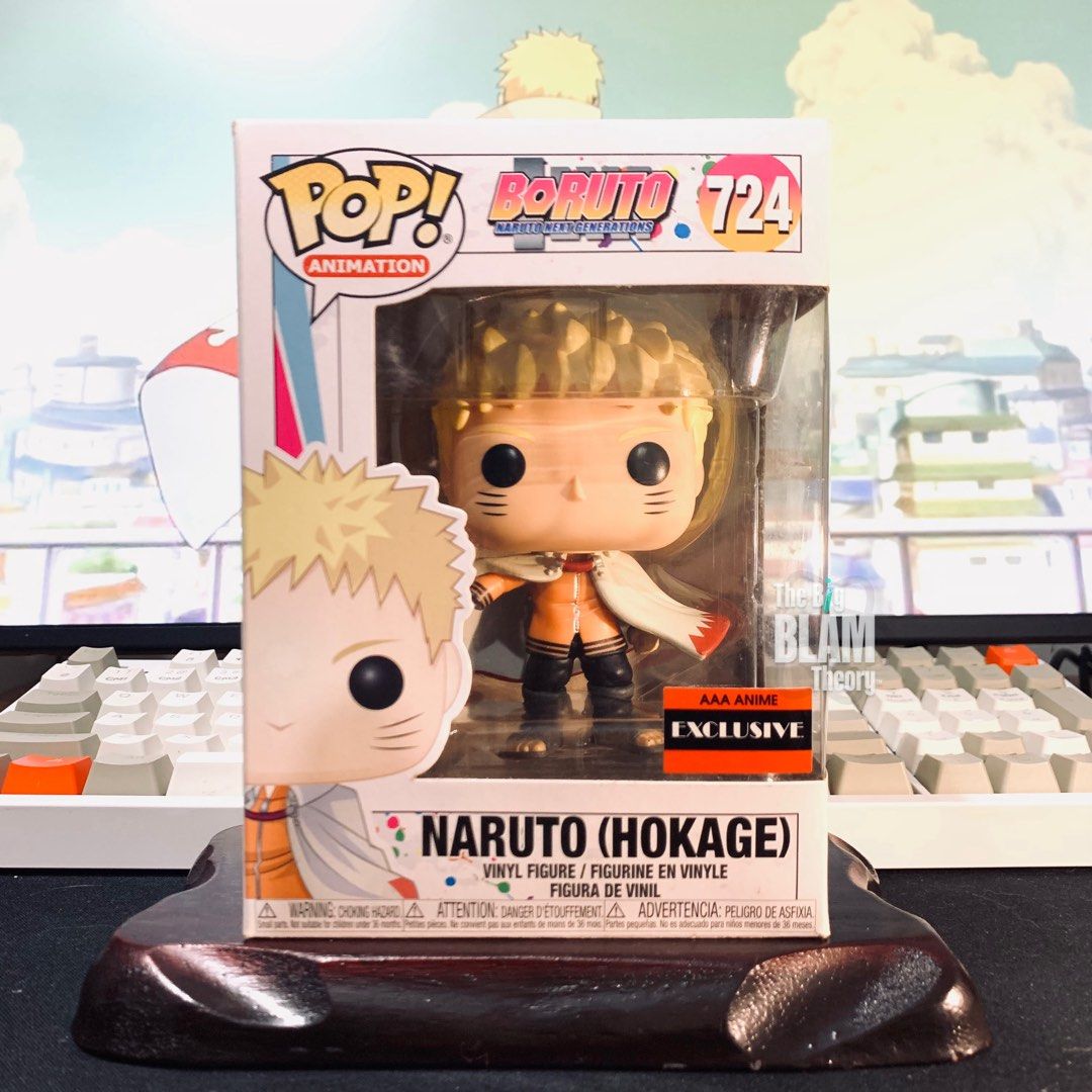 Funko Pop! Animation Naruto Hokage 724 AAA Exclusive (Category: Figurines & Statues) located in Tarlac. Submitted by thebigblamtheory (Listing ID 1463941095, Image 1). Description: Naruto Hokage 724 Funko Pop – ₱744 Authentic Funko Pop Naruto Hokage #724 from Boruto Naruto Next Generations 📦 Condition: Box 8/10 (light window scratches) FREE USED PROTECTOR ✨ ✅ 100% Authentic 📍 Location: Tarlac City 🚚 Nationwide Shipping Available 🤝 Meet-up: SM