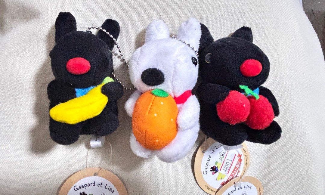 Gaspard et Lisa charms (Category: Kids Toys) located in Calamba. Submitted by cur8d (Listing ID 1463975962, Image 1). Description: 120 each take all 320.