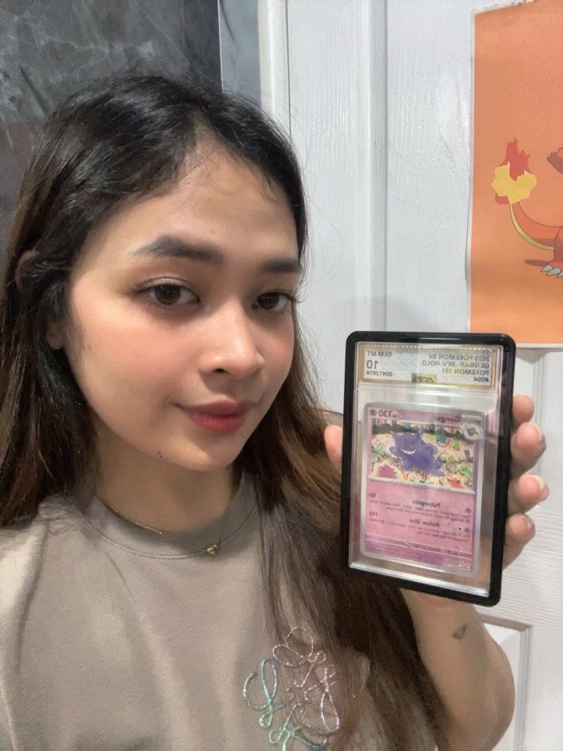 Gengar 094/165 Rare (Category: Raw Singles) located in Manila. Submitted by rodelyn_alvarez (Listing ID 1463811497, Image 2). Description: .