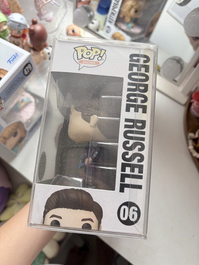 GEORGE RUSSELL FUNKO POP (Category: Figurines & Statues) located in Manila. Submitted by willowsbags (Listing ID 1463942019, Image 2). Description: - price is still negotiable - never been opened / out of the box - comes with protector - almost as good as new - 10/10 mop: bank / gcash mod: lalamove loc: españa manila.