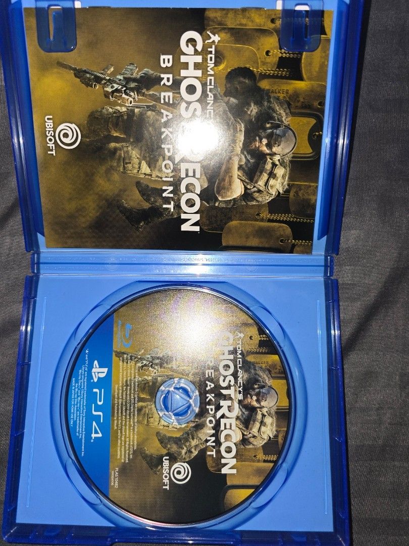 Ghost Recon Breakpoint and The Division 2 PS4 Games (Used Code) (Category: PlayStation) located in Makati City. Submitted by rik17 (Listing ID 1464080687, Image 2). Description: Location : San Andres/Sta. Ana, Manila Available for pickup / Lalamove Sold as a bundle..