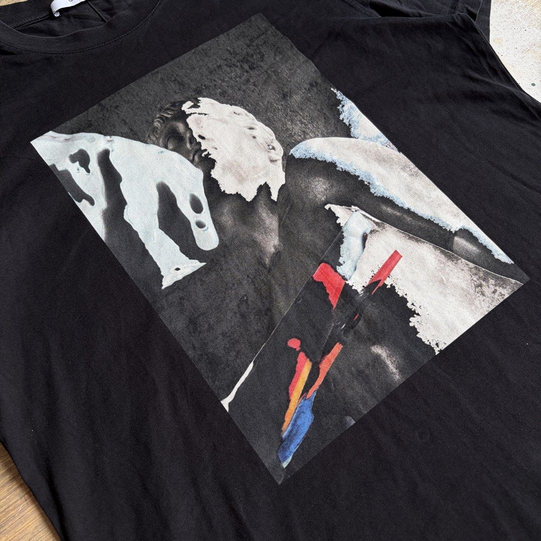 Givenchy Michaelangelo David Graphic Print T-Shirt (Category: Tshirts & Polo Shirts ) located in Manila. Submitted by stablesource (Listing ID 1464013722, Image 3). Description: Givenchy Michaelangelo David Graphic Print T-Shirt Size Medium Dimension: 21 Width 27.5 Length Sign of Usage Kindly Check All Details Before Purchase🤝.