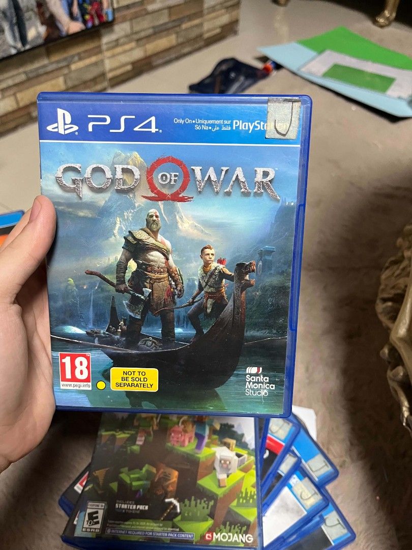 GOD OF WAR | PS4 (Category: PlayStation) located in Manila. Submitted by c1yed (Listing ID 1463989716, Image 1). Description: FOR SALE!! RFS: EXTRA MONEY, NO LONGER BEING USED PRICE: ₱800 (lp) MEET UP ONLY (METRO MANILA) GOOD CONDITION ORIGINAL -> GAMEXTREME THANK YOU🫡.