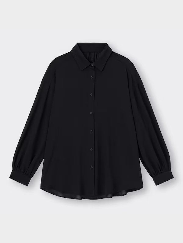 GU Sheer oversized Shirt (Category: Others Tops) located in Makati City. Submitted by _allthingsuniqlogumuji (Listing ID 1463961687, Image 1). Description: ✦ AUTHENTIC | PRISTINE CONDITION ◇ TAG SIZE: s ◇ COLOR: ◇ ACTUAL MEASUREMENTS: 𓂃 Please check measurements before purchasing. ✦ FIRST TO PAY = PRIORITY ◇ MOP: GCASH / BPI ◇ CROSS-LISTED ✦ PICK-UP Lalamove / Grab 𓂃 Advance scheduling required ✦ DELIVERY J&T / LBC ✦ SHIPPING ◇ Metro Manila — ₱