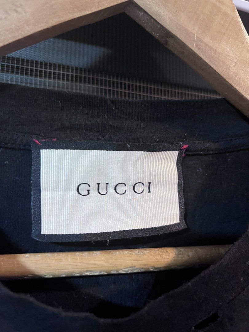 Gucci (Category: Activewear) located in Dagupan City. Submitted by calmocean-f675cc (Listing ID 1464074117, Image 3). Description: Gucci Distressed Excellent Complete tag Not guaranteed 499.