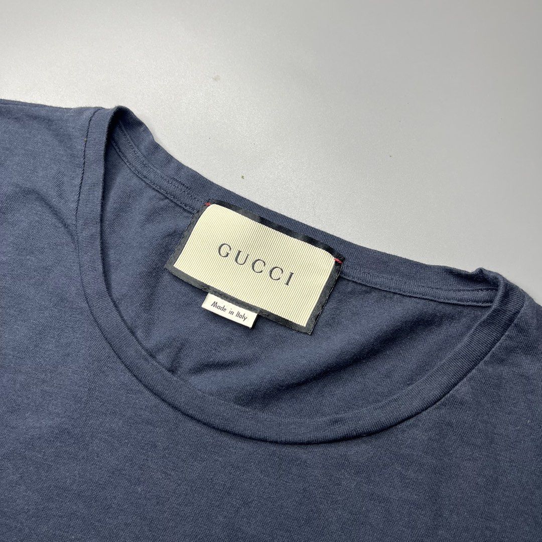 GUCCI (Category: Tshirts & Polo Shirts ) located in Manila. Submitted by aaaaaahhhhhh (Listing ID 1464091789, Image 3). Description: Large 20.5W 29L Missing washtag Lalamove or J&t Express + Shipping fee.