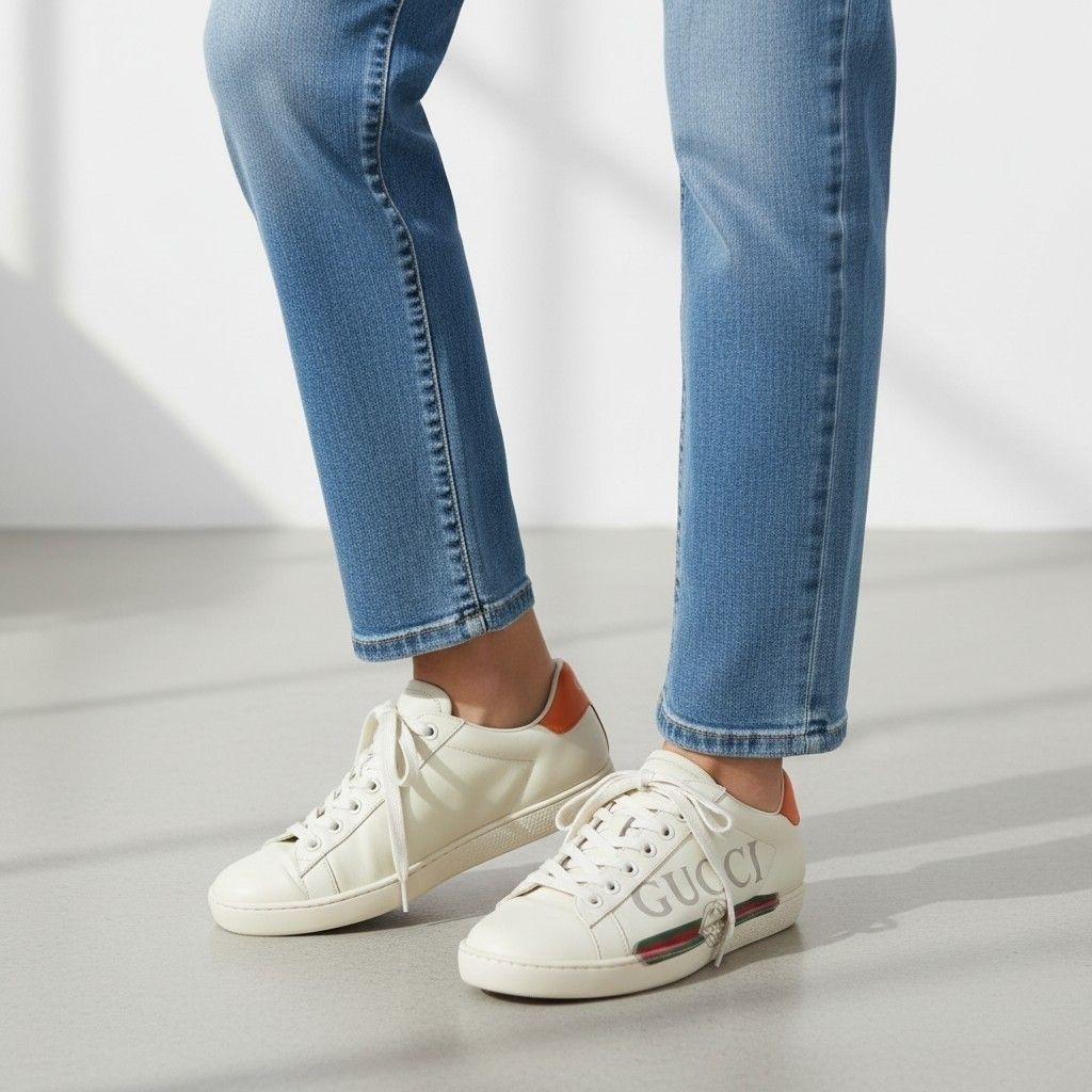 Gucci sneakers 39 (Category: Sneakers) located in Quezon City. Submitted by lykpossession (Listing ID 1463583523, Image 1). Description: Ask first if available message nalng other pic mabilisan upload ko lang po ito😊.
