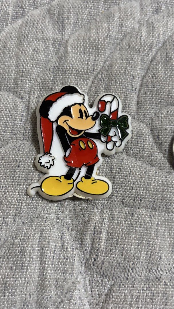 GWP Santa Mickey Mouse pin- free with purchase (Category: Character Goods) located in Calamba. Submitted by cur8d (Listing ID 1463984103, Image 1). Description: free with 200 pesos worth of Disney ceramics .