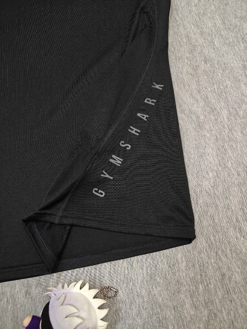 GYMSHARK SPORT TANK (Category: Activewear) located in Bacolod City. Submitted by yobibstuffs (Listing ID 1464074334, Image 3). Description: GYMSHARK SPORT TANK SIZE: MEDIUM DIMENSIONS WIDTH: 20 LENGTH: 28 GOOD CONDITION ISSUE: NA SA LAST PIC. NA BAK² NA YUNG REFLECTORIZED 🫠 NEED WASH 🧼🫧 PRICE: 799+SF OUTSIDE BACOLOD CITY 🏙️ 🌆 PM ME! 📥📥📥.