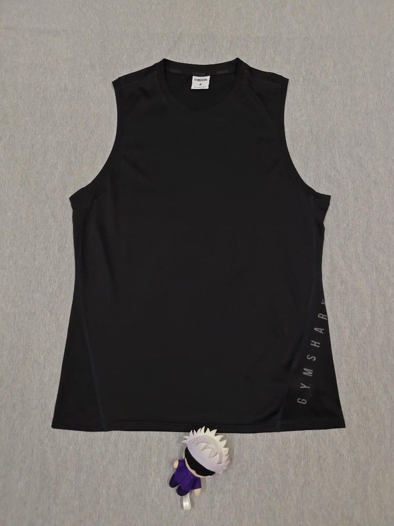 GYMSHARK SPORT TANK (Category: Activewear) located in Bacolod City. Submitted by yobibstuffs (Listing ID 1464074334, Image 1). Description: GYMSHARK SPORT TANK SIZE: MEDIUM DIMENSIONS WIDTH: 20 LENGTH: 28 GOOD CONDITION ISSUE: NA SA LAST PIC. NA BAK² NA YUNG REFLECTORIZED 🫠 NEED WASH 🧼🫧 PRICE: 799+SF OUTSIDE BACOLOD CITY 🏙️ 🌆 PM ME! 📥📥📥.