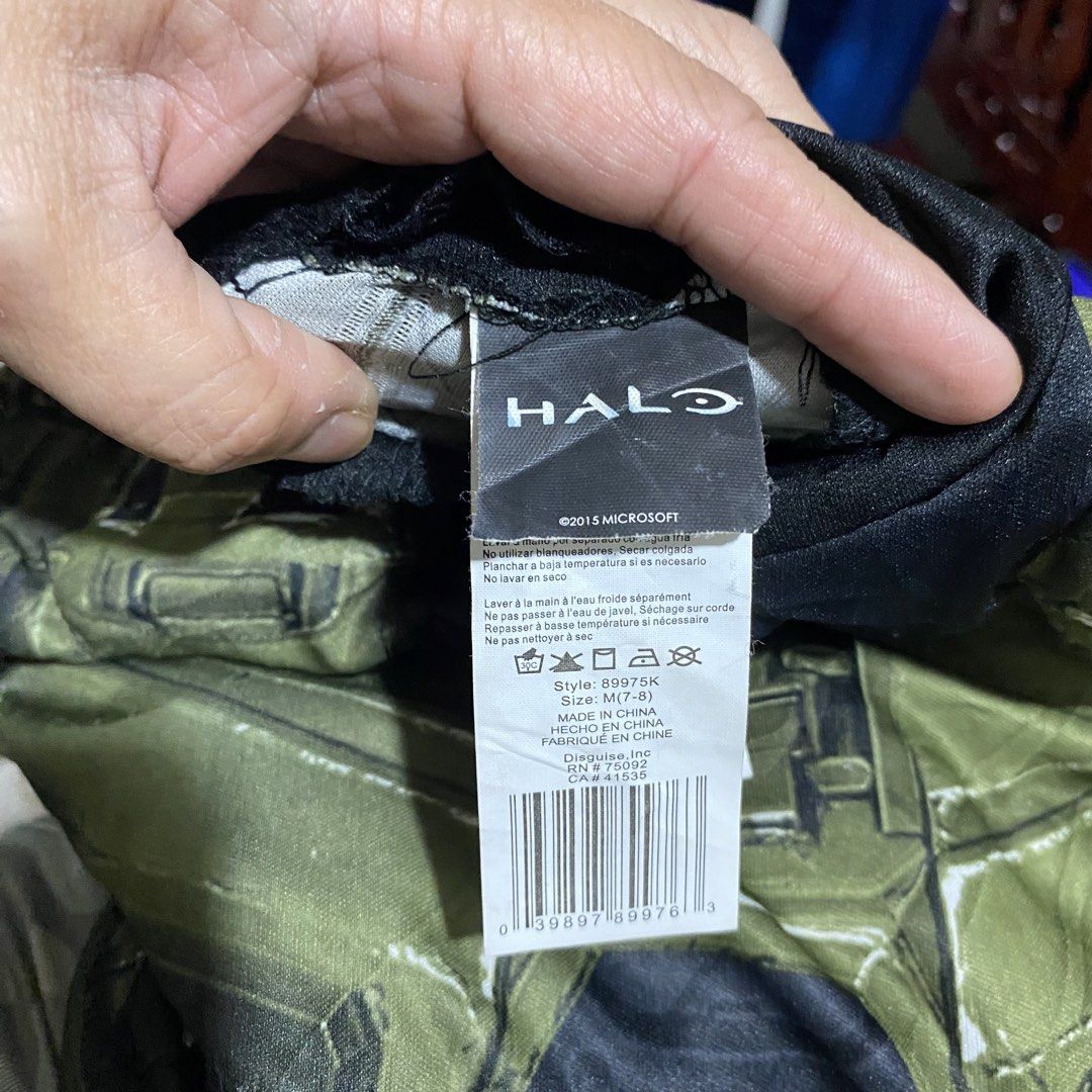 Halo Jumpsuit (Category: Babies & Kids Fashion) located in Caloocan City. Submitted by discusonlineshop (Listing ID 1463950730, Image 3). Description: 7-8 y/0 .