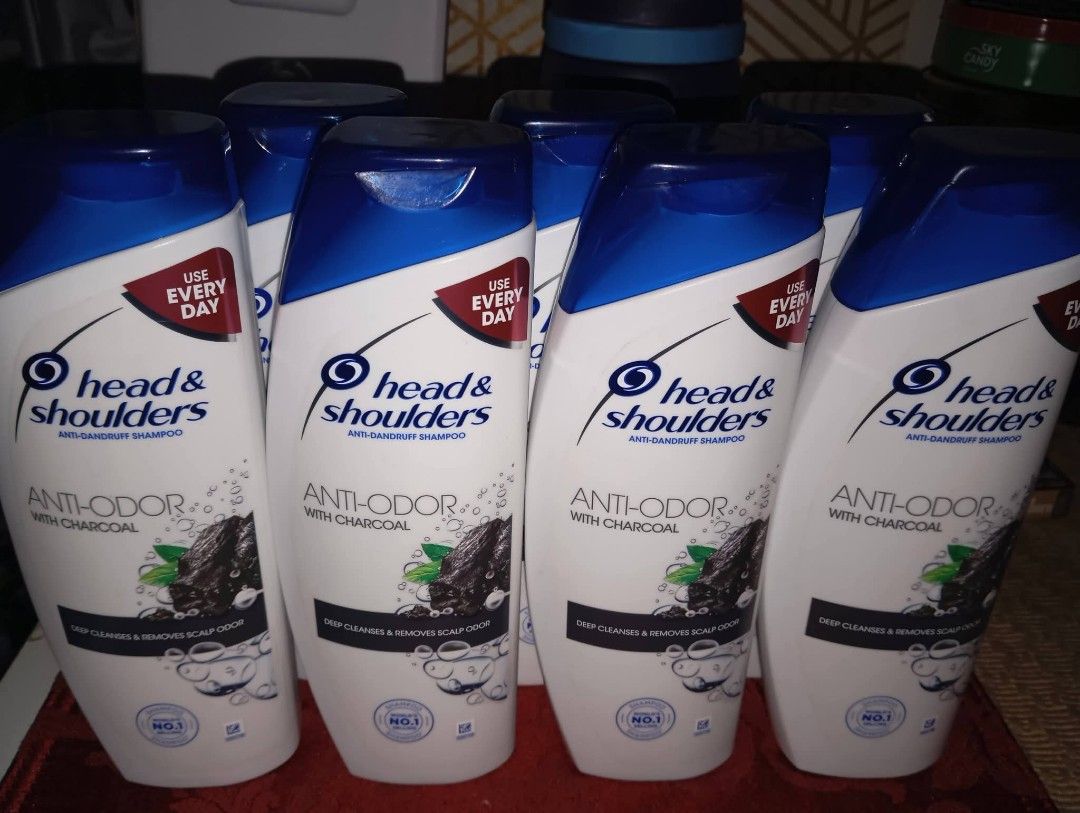 Head & Shoulders Anti-Odor with Charcoal Shampoo (Multiple Bottles) (Category: Hair) located in Quezon City. Submitted by mkesimsa_six67 (Listing ID 1463970845, Image 1). Description: - 200 each Head & Shoulders Anti-Odor with Charcoal shampoo - Deep cleansing for a fresh scalp - Effectively removes scalp odor - Suitable for everyday use - Keep your scalp clean and odor-free.
