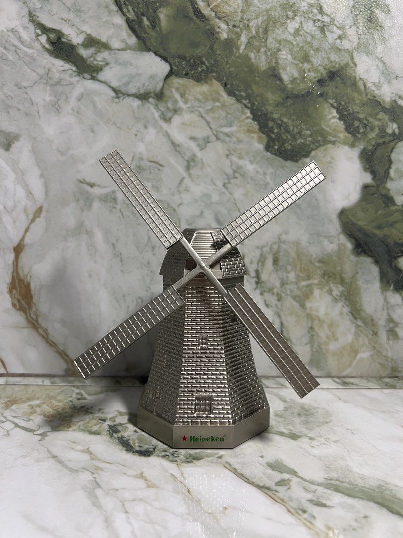 *Heineken Miniature Windmill Display (Category: Other Merchandise) located in Subic. Submitted by thrifters_23 (Listing ID 1464067906, Image 1). Description: *Heineken Miniature Windmill Display Condition: - tested & working - battery operated (double AA) ₱350 You may request additional pictures or videos via PM..