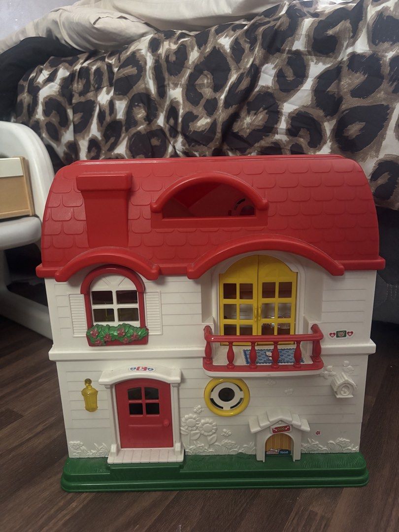Hello Kitty Foldable Dollhouse (Category: Kids Toys) located in Imus. Submitted by preloved_by_chlea (Listing ID 1463952913, Image 2). Description: - Adorable Kitty Foldable Dollhouse - Opens up to reveal multiple rooms and levels - Includes miniature furniture pieces - Doors open and close for interactive play - Encourages imaginative play - A must-have for any Kitty enthusiast!.