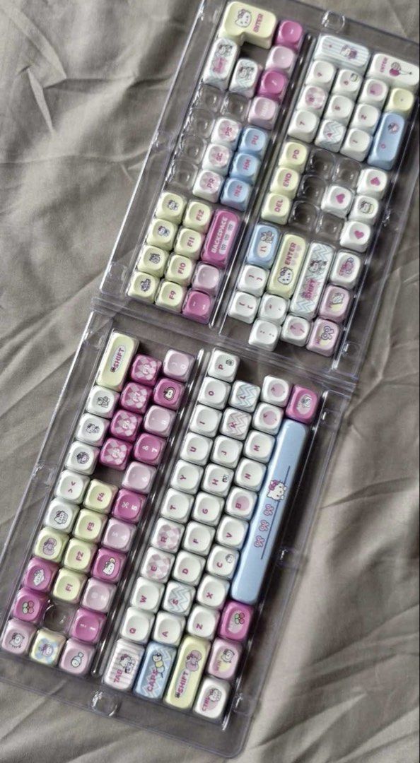 Hello kitty mechanical keycaps (Category: Computer Keyboard) located in Manila. Submitted by cappadociadream (Listing ID 1464116061, Image 2). Description: .