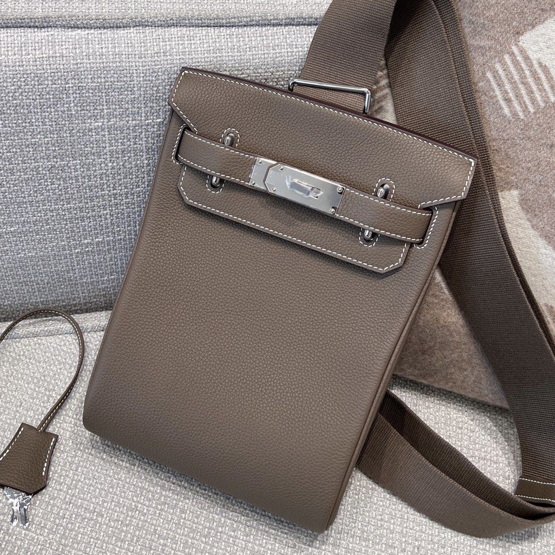 Hermes Hac a Dos PM (Category: Luxury Bags & Wallets) located in Manila. Submitted by poppyany (Listing ID 1464098787, Image 1). Description: Hermes Hac a Dos PM in Etoupe Togo. Unused, stored in box only. Good as bnew. Complete inclusions. Bought this at 68K.
