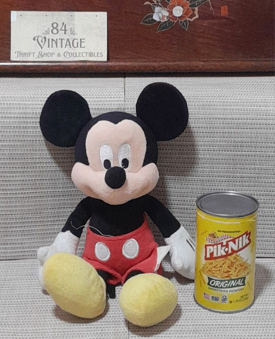 Mickey Mouse Stuffed Toy (Category: Infant Playtime) located in Las Pinas. Submitted by 84vintage (Listing ID 1464043505, Image 1). Description: Original Mickey Mouse from Singapore. As Is Where Is Where Only. Actual photos posted. Please examine them carefully as they are part of the description. --📌 MUST READ Before Dealing with us 📌-- ⚠️Price is posted. No lowballs please. ⚠️Vintage items are only sold As Is Where Is. If you want new items w