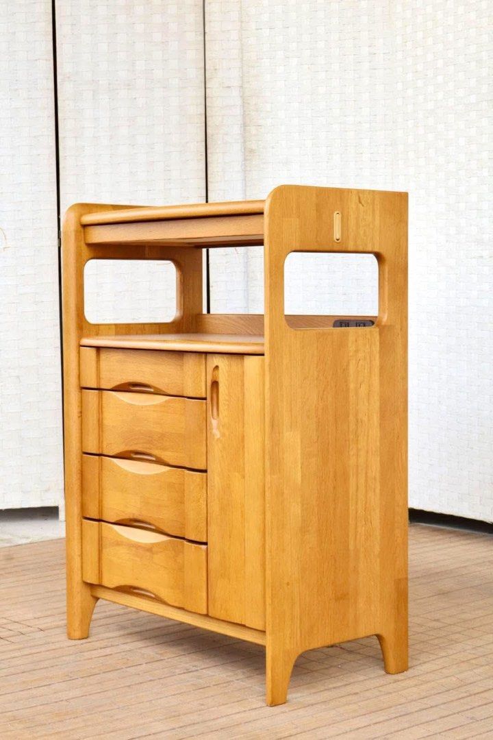 “Hiroshima Furniture” HEAVY SOLID WOOD CONSOLE CABINET (Category: Shelves, Cabinets & Racks) located in Manila. Submitted by jerichocal17856 (Listing ID 1464074172, Image 3). Description: JAPAN SURPLUS FURNITURE “MA Co.Ltd” “Hiroshima Furniture” HEAVY SOLID WOOD CONSOLE CABINET Size 24.5L x 13W x 33.5H in inches (AS-IS ITEM) *Minimal Scratch Only IN GOOD CONDITION.