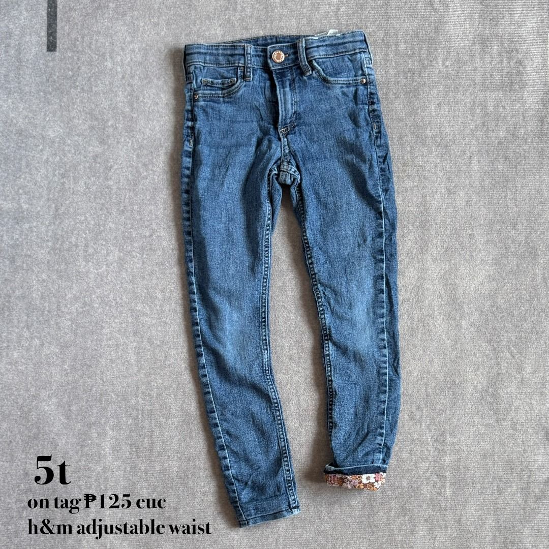 h&m kids denim pants (Category: Babies & Kids Fashion) located in Baguio. Submitted by mapa_laku (Listing ID 1464023066, Image 1). Description: .