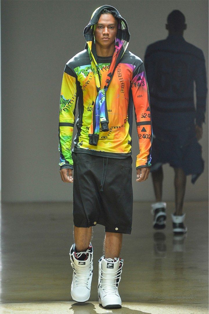 HOOD BY AIR - Weather Map 2014 SPRING / SUMMER COLLECTION (Category: Tshirts & Polo Shirts ) located in Cavite. Submitted by second_story_ph (Listing ID 1464103286, Image 1). Description: HOOD BY AIR 2014 SPRING / SUMMER COLLECTION Weather Map L/S Size: Small Dimension: 19.5” Width / 29” Length / 17” Shoulder / 25” Sleeve Condition: Like New.