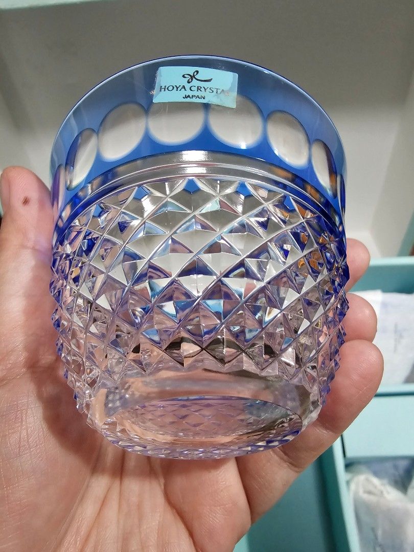 SALE❗HOYA CRYSTAL Diamond Cut Glass - 5 pcs (Category: Coffee & Tea Tableware) located in Quezon City. Submitted by senyoramaria (Listing ID 1463987585, Image 3). Description: HOYA CRYSTAL Diamond Cut Glass Can be used as small tumbler or cold tea / sake glass 3.3 inches rim diameter 2.5 inches tall Set of 5 New with box. Php2000❗.