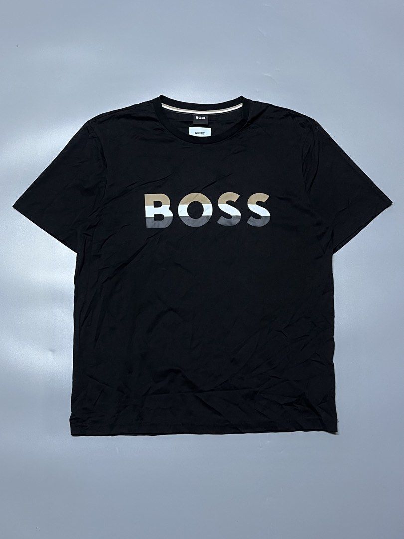 HUGO BOSS TEE (Category: Formal Shirts) located in Manila. Submitted by villadolid77084 (Listing ID 1464044197, Image 1). Description: HUGO BOSS TEE SIZE MEDIUM DIMES 21x26 COLOR RATE 10/10 NO ISSUE AS NEW CONDITION PRICE 1500+SF LOCATION LASPIÑAS.