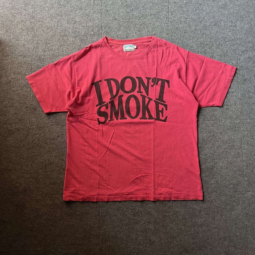 i don’t smoke (Category: Tshirts & Polo Shirts ) located in Libmanan. Submitted by tolledochr88315 (Listing ID 1463989079, Image 1). Description: excellent condition laser prints issue: have minimal stain already washed 22 x 28 large.