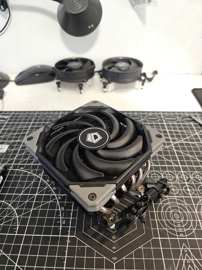 ID-COOLING IS-60 EVO Low Profile Cooler ITX (Category: Computer Parts) located in Manila. Submitted by fuu9u (Listing ID 1463967979, Image 1). Description: ID-COOLING IS-60 EVO 64mm height | 6 Heatpipes | Dual fan Low Profile fan good for ITX Builds, has two fans(120mm-top, 92mm-bottom). Top fan has been replaced with non-rgb model. AM4 Bracket only, I lost the Intel bracket. .