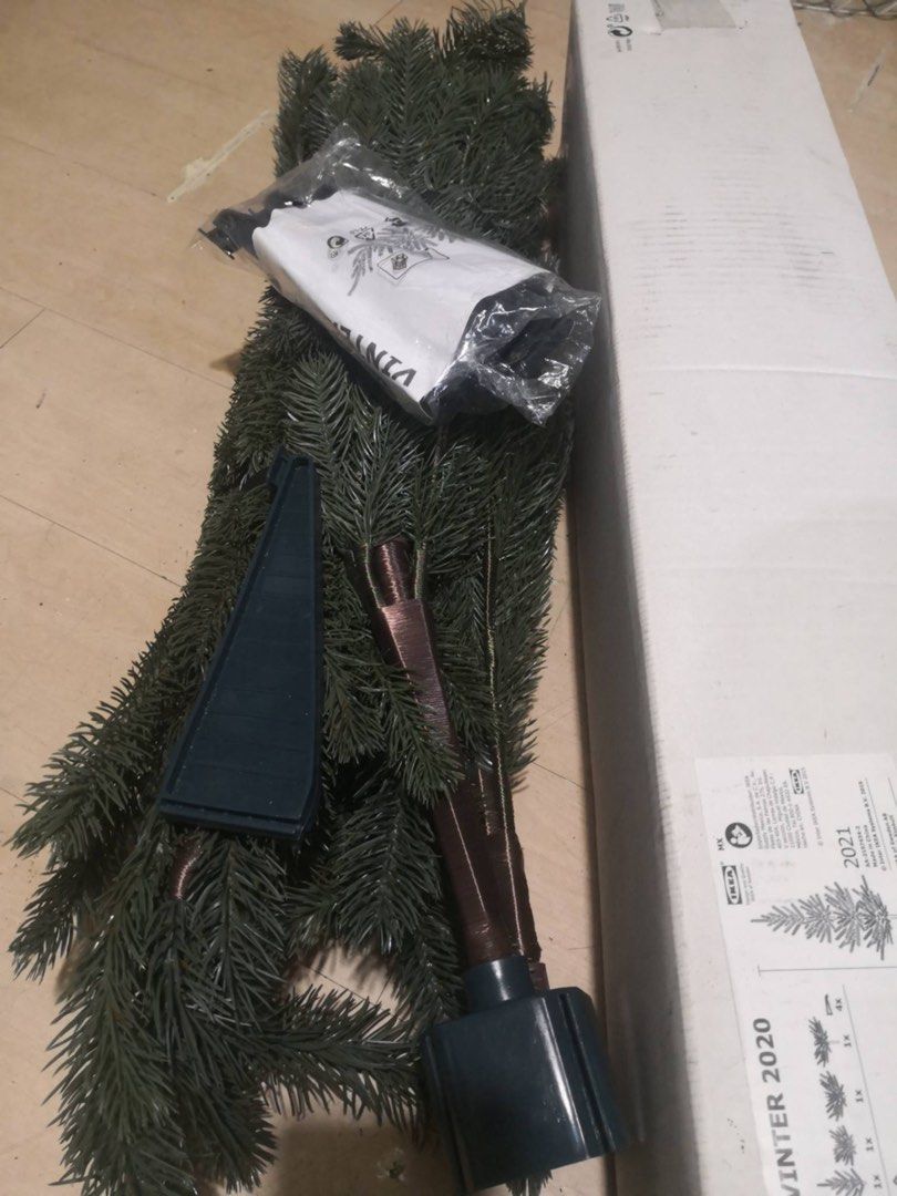 ikea christmas tree (Category: Artificial Plants & Flowers) located in Manila. Submitted by sansastarks (Listing ID 1464050851, Image 3). Description: ikea christmas tree ₱2,000 brand new 170 cm x 67 inches loc: san juan city.