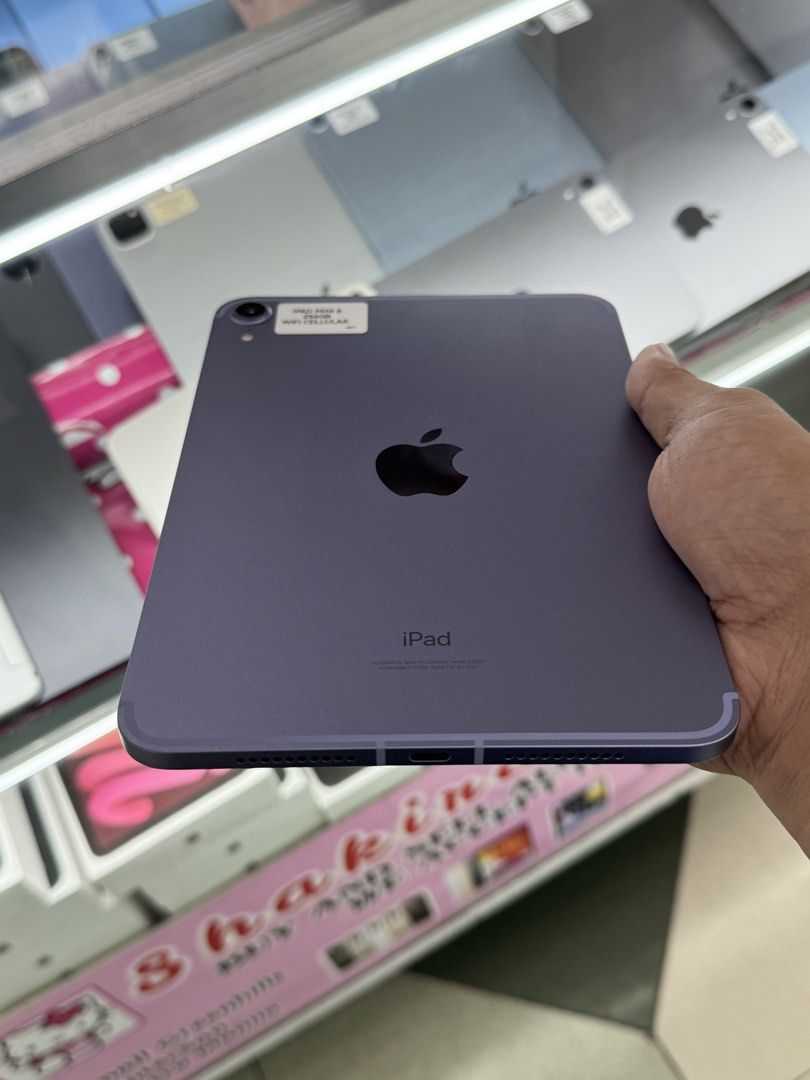 iPad MiNi 6 256GB Cellular 5G purple (Category: iPad) located in Manila. Submitted by ram-gadget-shop (Listing ID 1463975226, Image 1). Description: 📍 GREENHILLS SHOPPING CENTER 🔥 RUSH RUSH RUSH SALE! 🔥 📱 iPHONES & ANDROID PHONES FOR SALE & SWAPPING! ✨ ✅ Smooth & Fast Performance ✅ Slightly Used / Well-Maintained Units ✅ Reset to Factory Settings ✅ No Hidden Issues ✅ Free Unit Checking ✅ With Warranty 🎁 FREEBIES INCLUDED: ✅ Phone Case ✅ Temp