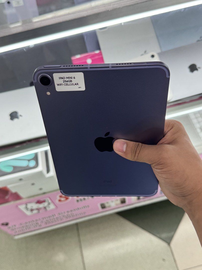 iPad MiNi 6 256GB Cellular 5G purple (Category: iPad) located in Manila. Submitted by ram-gadget-shop (Listing ID 1463975226, Image 2). Description: 📍 GREENHILLS SHOPPING CENTER 🔥 RUSH RUSH RUSH SALE! 🔥 📱 iPHONES & ANDROID PHONES FOR SALE & SWAPPING! ✨ ✅ Smooth & Fast Performance ✅ Slightly Used / Well-Maintained Units ✅ Reset to Factory Settings ✅ No Hidden Issues ✅ Free Unit Checking ✅ With Warranty 🎁 FREEBIES INCLUDED: ✅ Phone Case ✅ Temp
