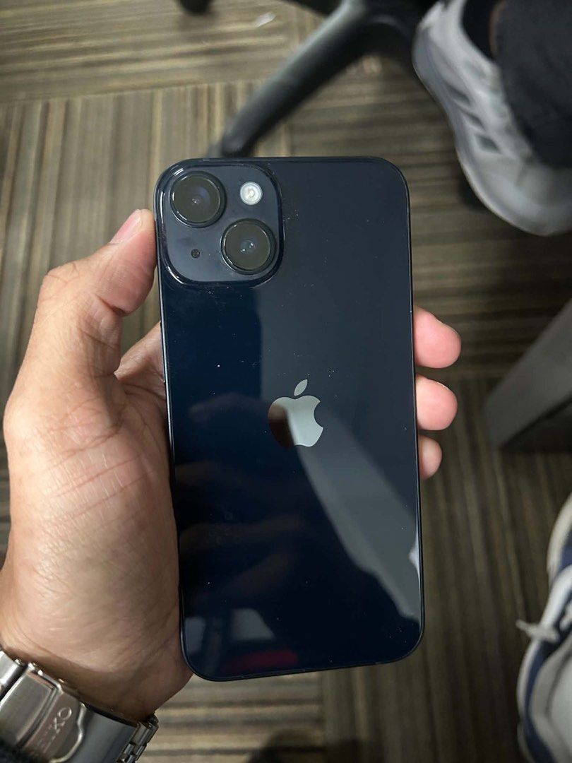 Iphone 14 128gb (Category: iPhone 14 Series) located in Quezon City. Submitted by vienjerico (Listing ID 1464134669, Image 2). Description: Iphone 14 128gb Midnight Blue IOS 27. 99% Battery Health With applecare warranty , bought last april 2026 28k fix. With box and original charger. Rfs: upgrade .