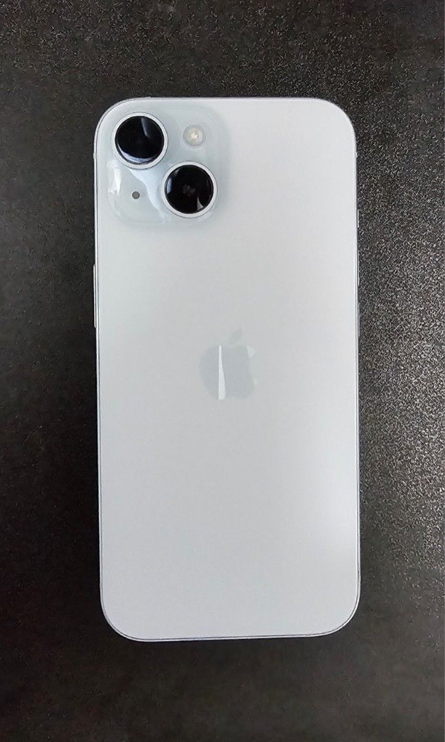 Iphone 15 (Category: iPhone 15 Series) located in Manila. Submitted by ryojuuuuuuuu (Listing ID 1464095703, Image 1). Description: IPHONE 15 6/128GB 89% BATT HEALTH (ORIGINAL) MAKINIS - GOOD AS NEW NO ISSUE OPENLINE ICLOUD CLEAN WORKING BUTTONS WORKING FACE ID WORKING ALL CAMERAS FACTORY RESET AND CHECK TO SAWA NO HISTORY OF REPAIR TRUE TONE WORKING.