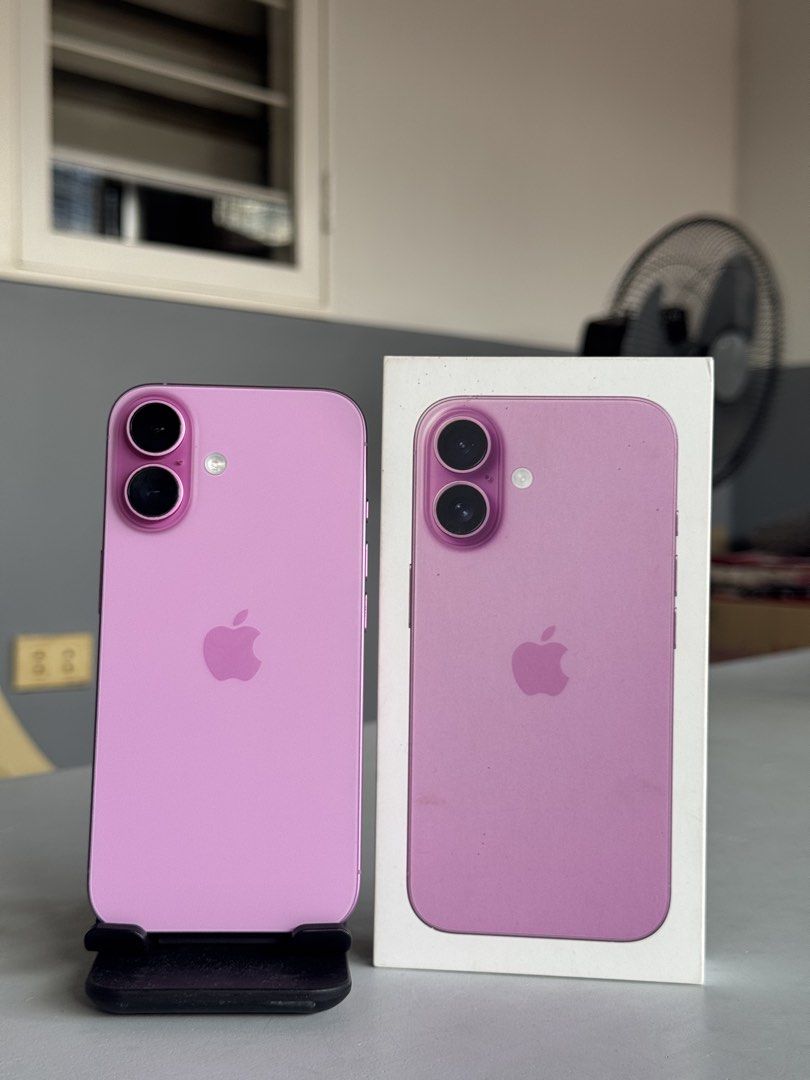 Iphone 16 128gb (Category: iPhone 16 Series) located in Lipa City. Submitted by kiroooooo (Listing ID 1463960248, Image 1). Description: FOR SALE/SWAP PLUS CASH IPHONE 16 PLUS PINK 128GB ✔️ Powermac Purchased ✔️ 87% Battery Health ✔️ Zp/a Variant, Ntc Approved🇵🇭 ✔️ All Sim Type Working ✔️ No Repair History ✔️ No Issue ✔️ Inclusions: Box, Unit and Original Cord Message me directly! 📍Lipa City, Batangas .
