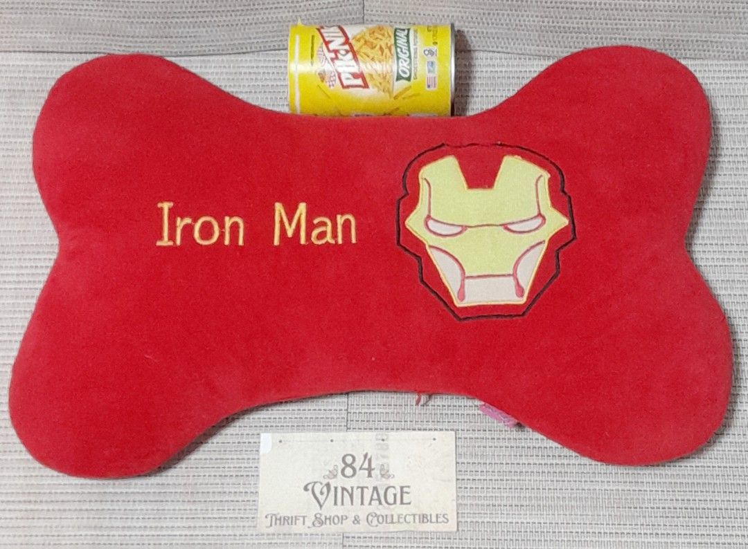 Iron Man Pillow (Category: Infant Playtime) located in Las Pinas. Submitted by 84vintage (Listing ID 1463968441, Image 1). Description: As Is Where Is Only. Actual photos posted. Please examine them carefully as they are part of the description. --📌 MUST READ Before Dealing with us 📌-- ⚠️Price is posted. No lowballs please. ⚠️Vintage items are only sold As Is Where Is. If you want new items without any flaws, you can buy at the mall. Please man