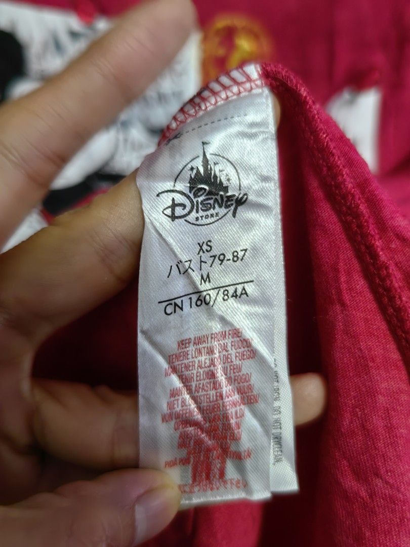 Italy Mickey Mouse (Category: Shirts) located in Malolos. Submitted by aemcloset (Listing ID 1464081439, Image 3). Description: Width 15 Length 27 Up to 34 bust Cotton stretch.